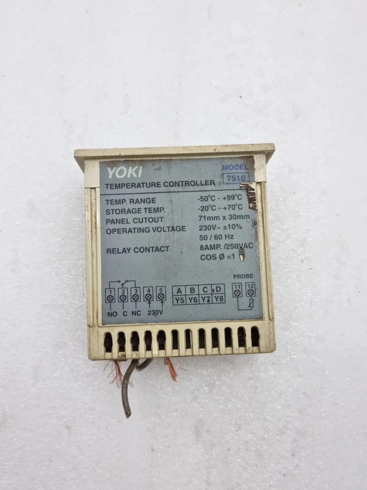 YOKI YK-7510 Digital Temperature Controller YK7510